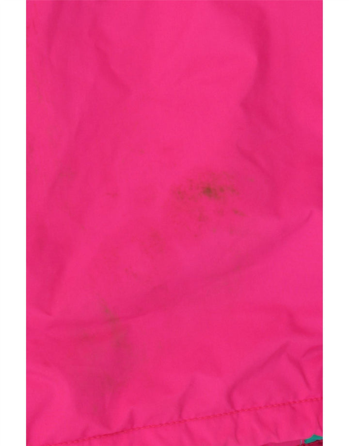 ELLESSE Skijakke med hætte til mænd UK 44 2XL Pink Colourblock