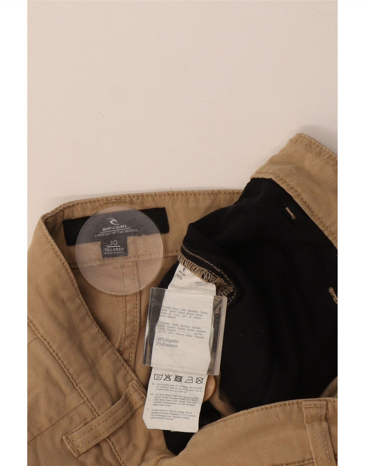 Rip Curl Skræddersyede Chino Shorts til mænd W30 Medium Beige Bomuld