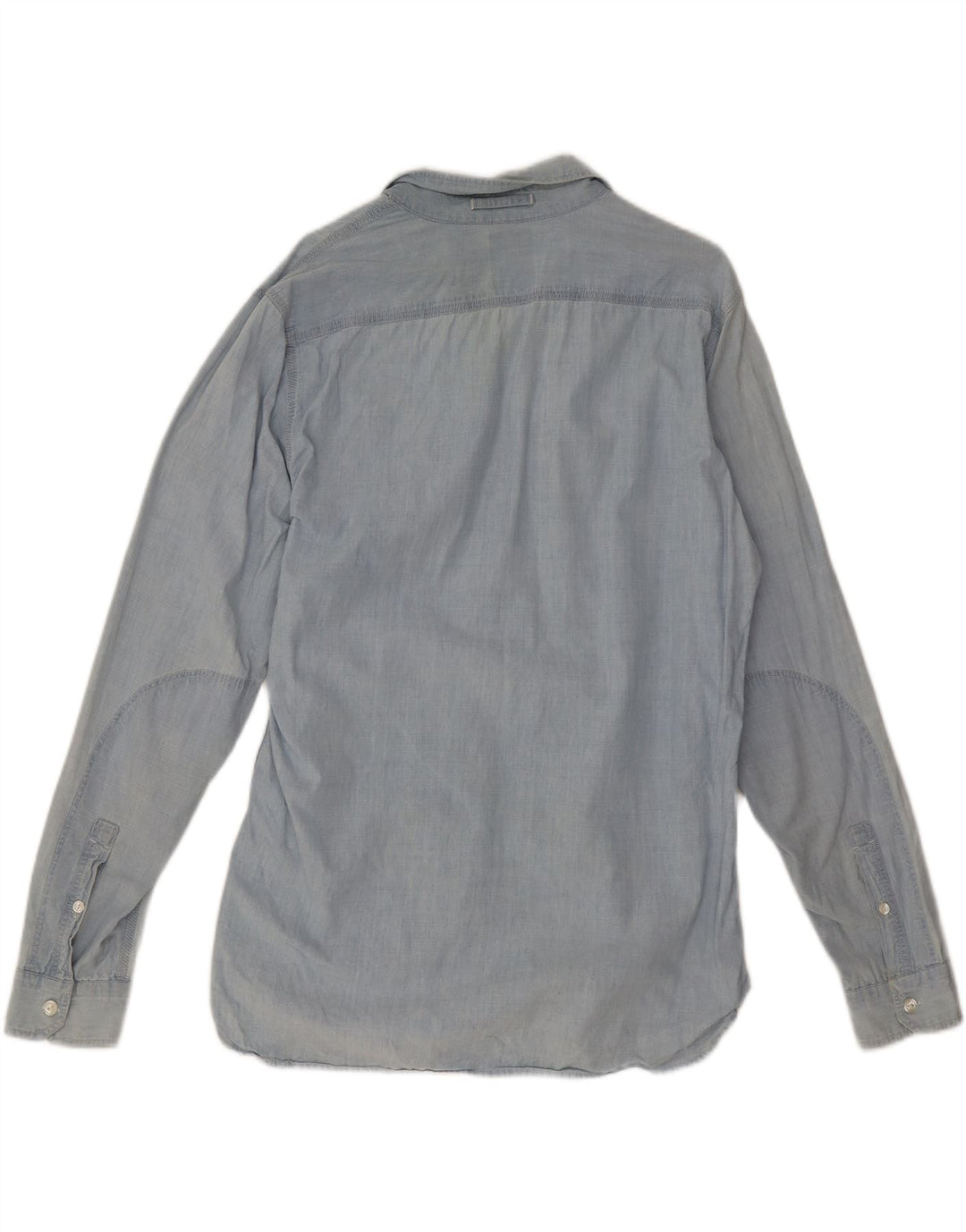 Levi's Denimskjorte til mænd, stor blå bomuld