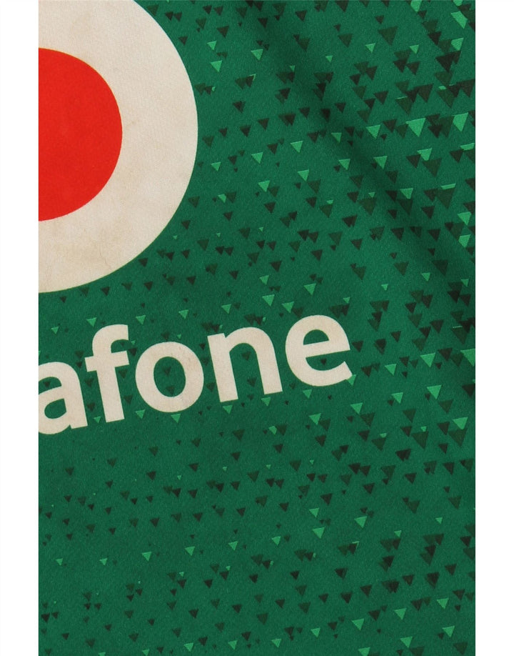 CANTERBURY Drenge IRFU Grafisk T-Shirt Top 11-12 år Grøn Geometrisk