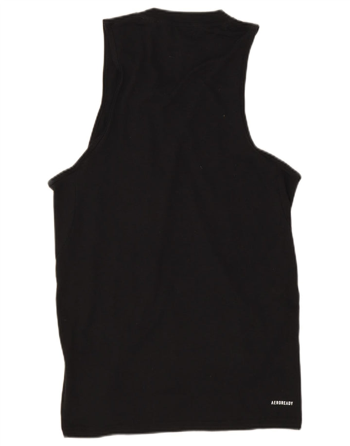 Adidas Herre Aeroready Vest Top Lille Sort Polyester