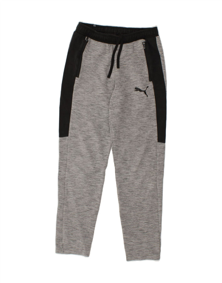 PUMA Mens Tracksuit Trousers Small  Grey Colourblock Vintage Puma and Second-Hand Puma from Messina Hembry 