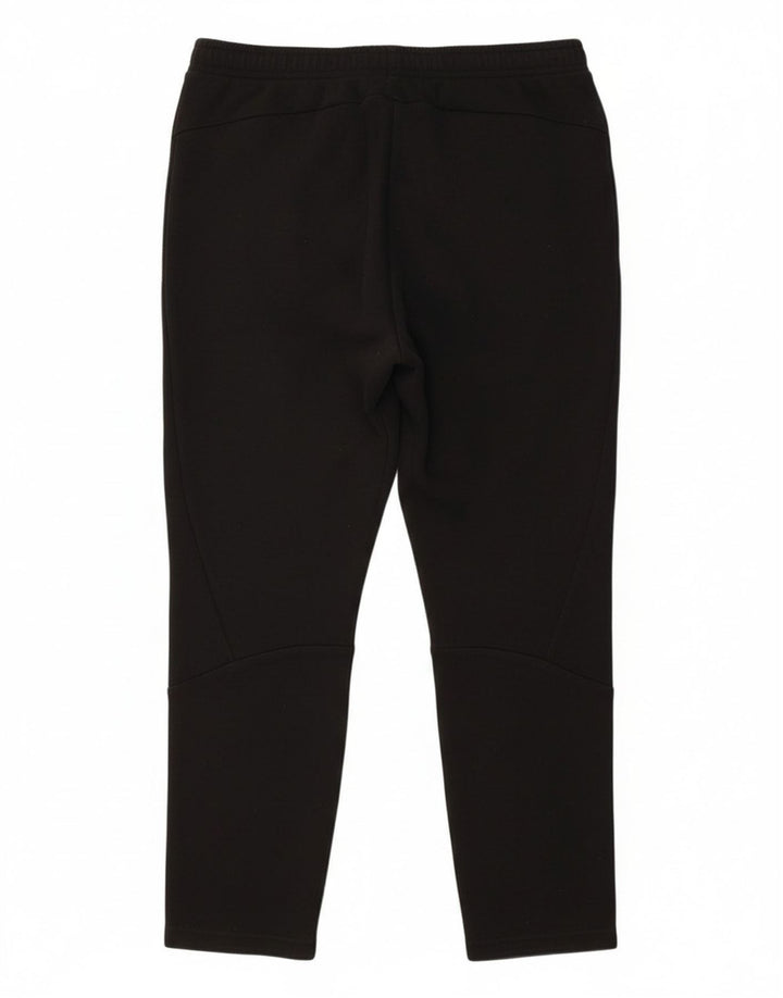 PUMA Mens Tracksuit Trousers Large  Black Cotton