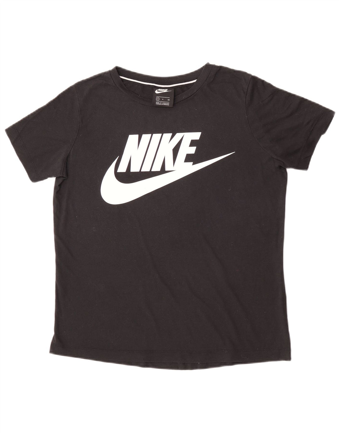 Nike grafisk T-shirt top til kvinder DK 10 Lille sort