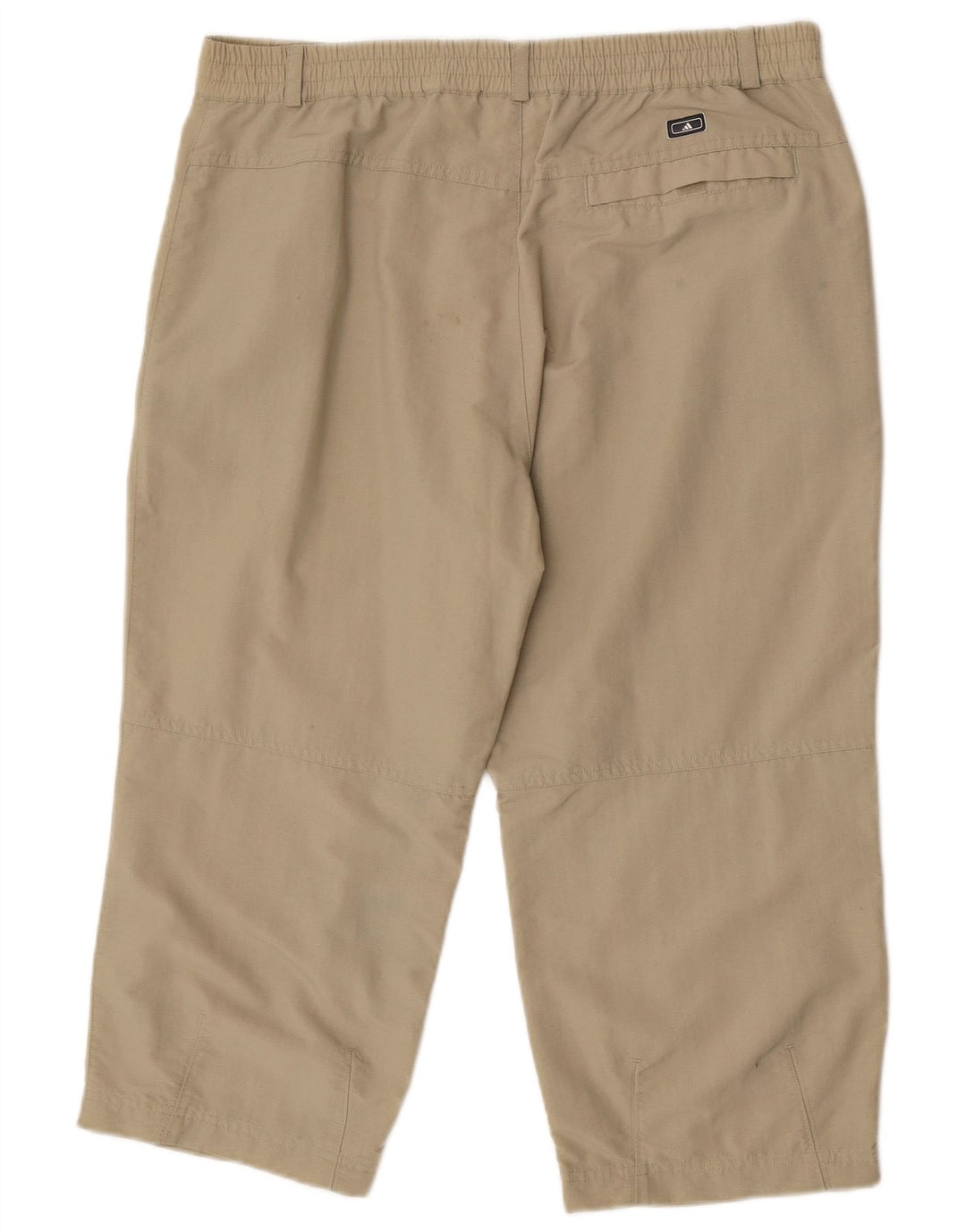 Adidas Herre Vandre Capri Bukser W32 L20 Khaki Polyamid