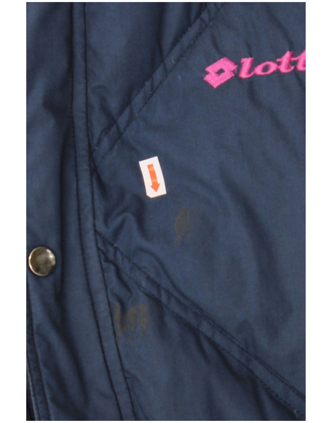 Lotto Herre vendbar polstret jakke UK 36 Small Navy Blue Polyester