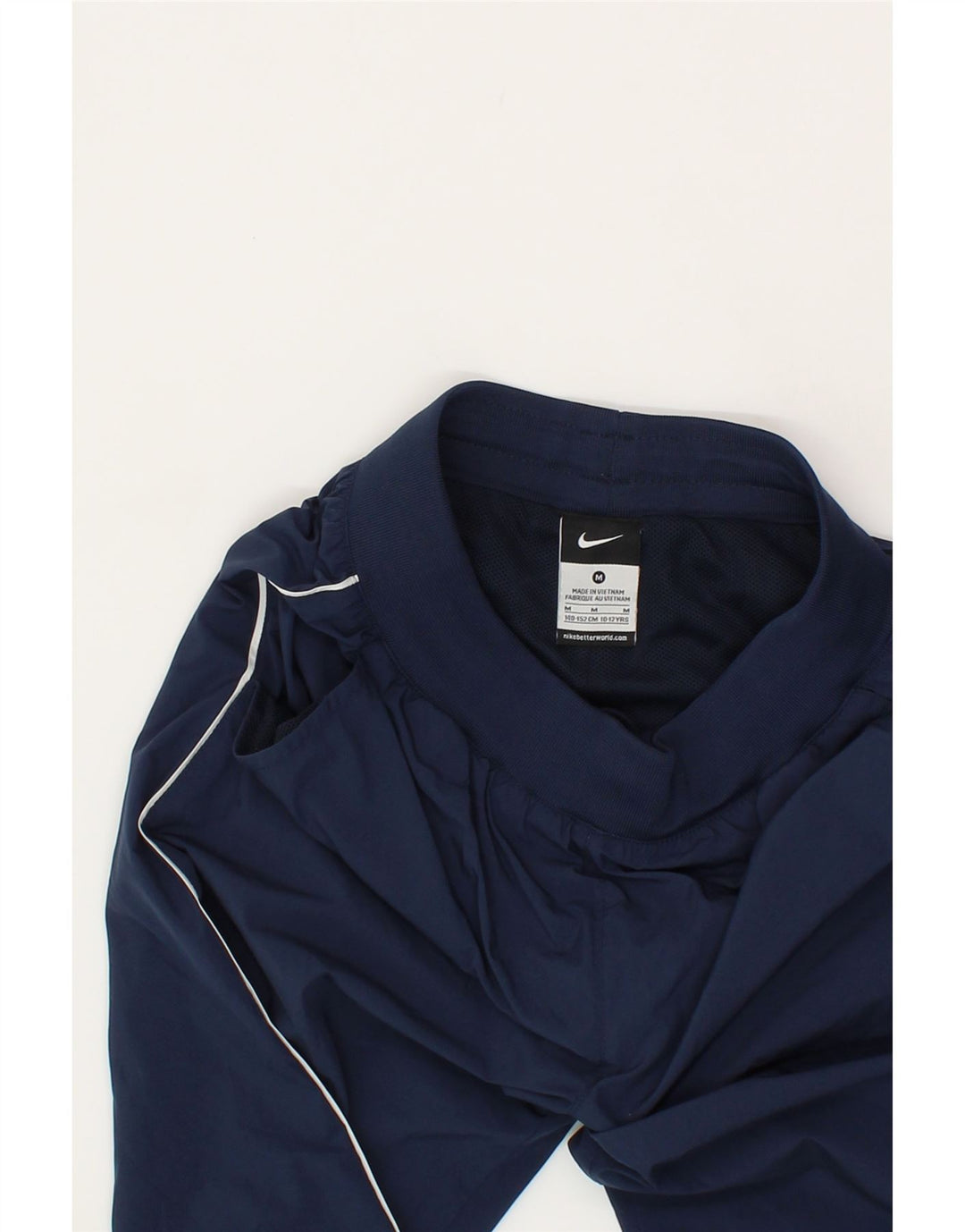 NIKE Boys Tracksuit Trousers 10-11 Years Medium Blue Polyester Vintage Nike and Second-Hand Nike from Messina Hembry 
