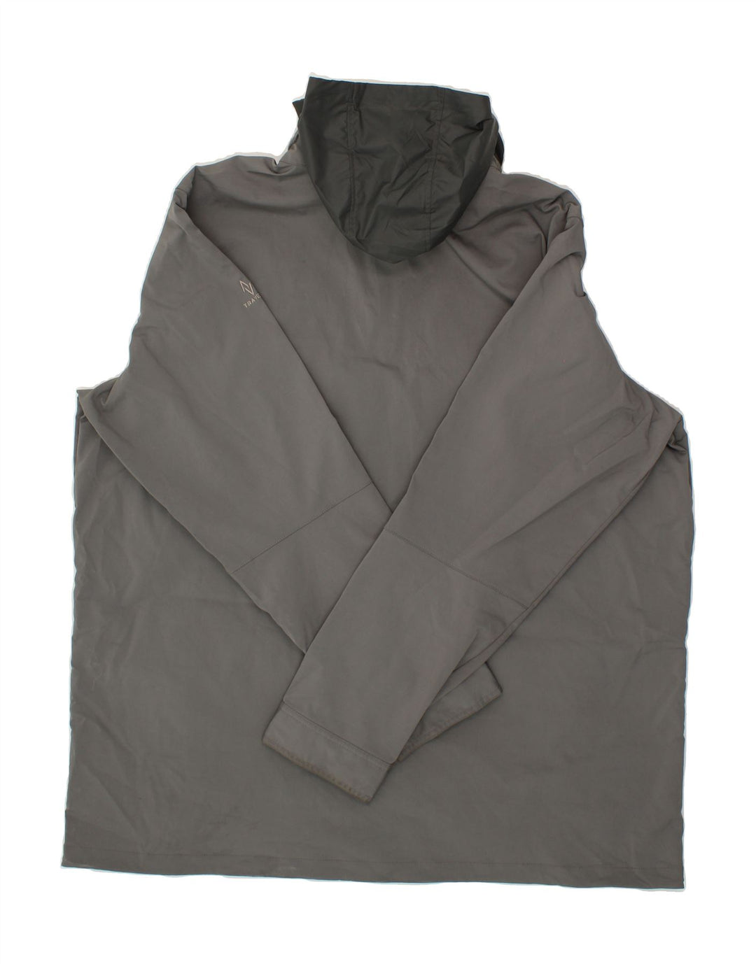 EDDIE BAUER Womens Hooded Utility Jacket UK 22 3XL Grey Polyester Vintage Eddie Bauer and Second-Hand Eddie Bauer from Messina Hembry 