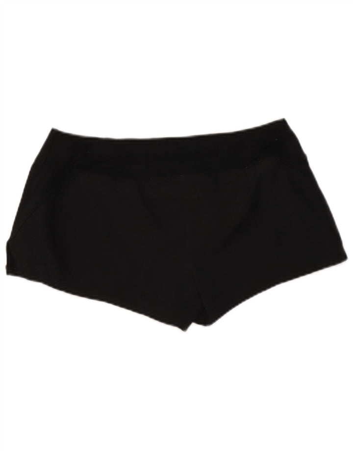 Nike Dame Dri Fit sportsshorts UK 14 Medium Sort Polyester