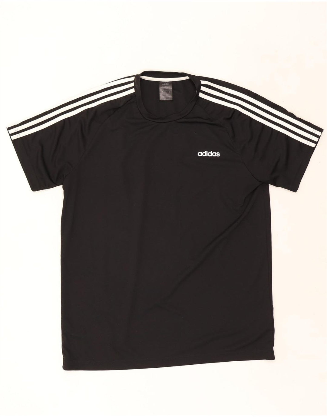 Adidas Herre Climalite T-Shirt Top XL Sort Polyester