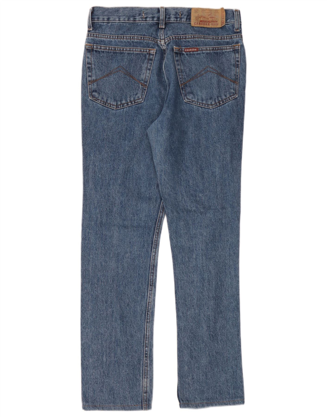 Carrera Mens 700 Regular Fit Straight Jeans W31 L30 Blå Bomuld