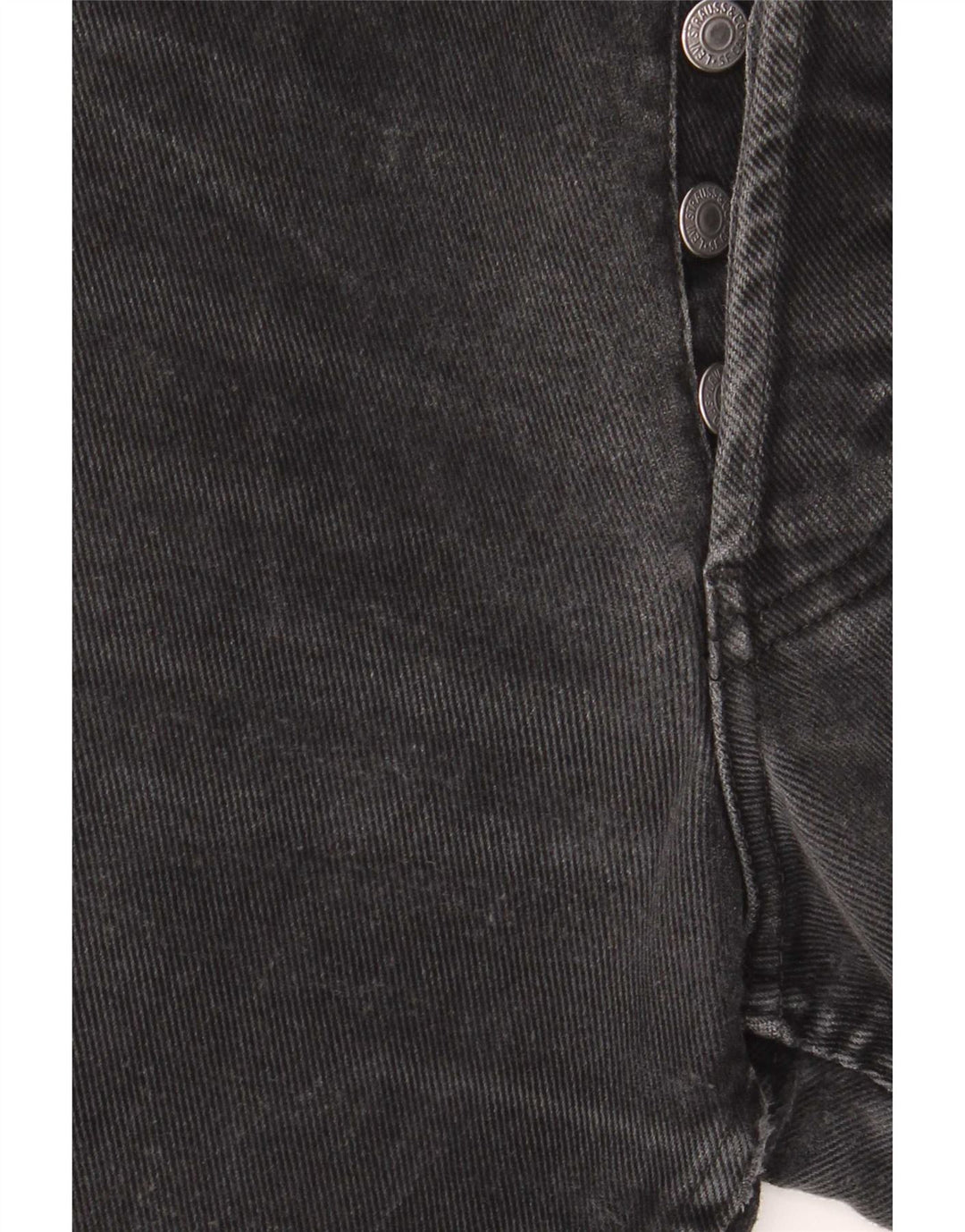 Levi's Straight Jeans til mænd W33 L34 Sort bomuld