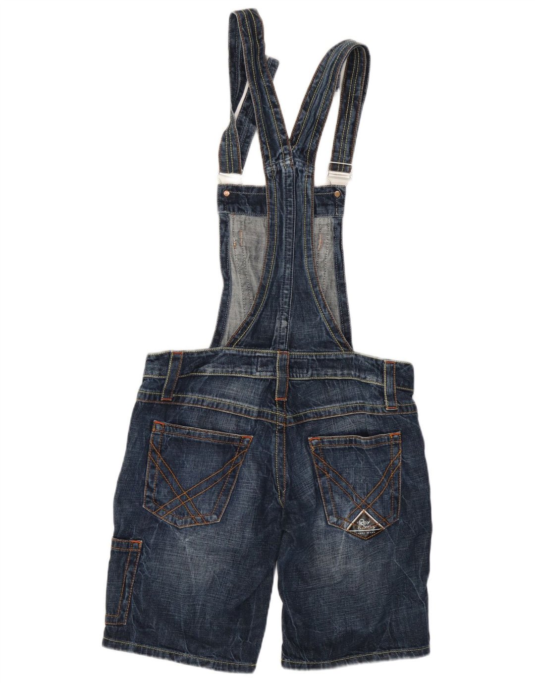 Roy Rogers Dame Dungarees Denim Shorts IT 42 Medium W28 Blå Bomuld