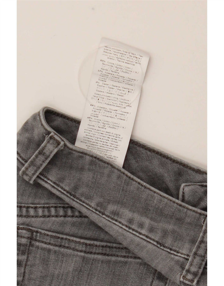 Liu Jo Dame Skinny Jeans W27 L29 Grå Bomuld