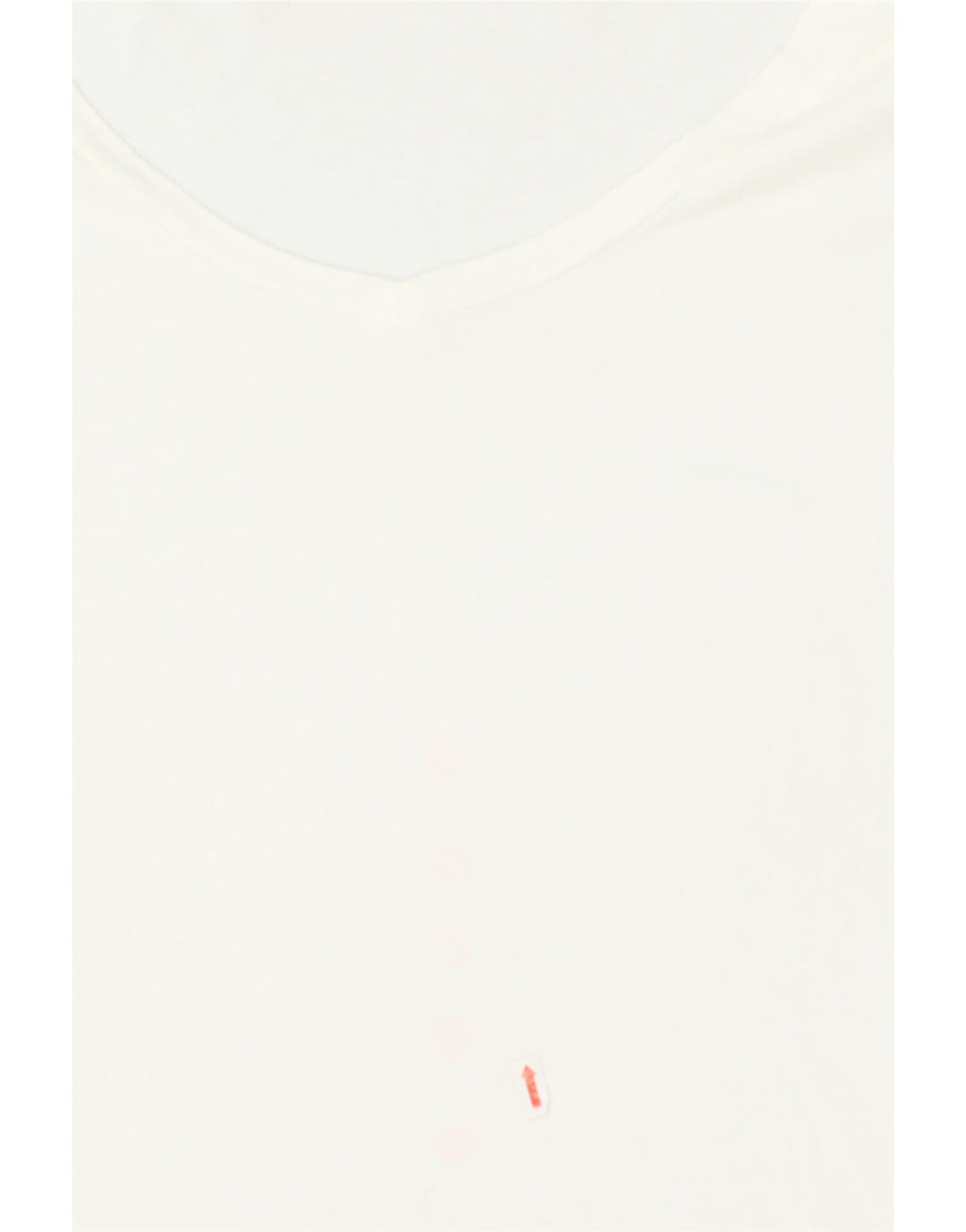 EDDIE BAUER Womens T-Shirt Top UK 18 XL Off White Cotton | Vintage Eddie Bauer | Thrift | Second-Hand Eddie Bauer | Used Clothing | Messina Hembry 