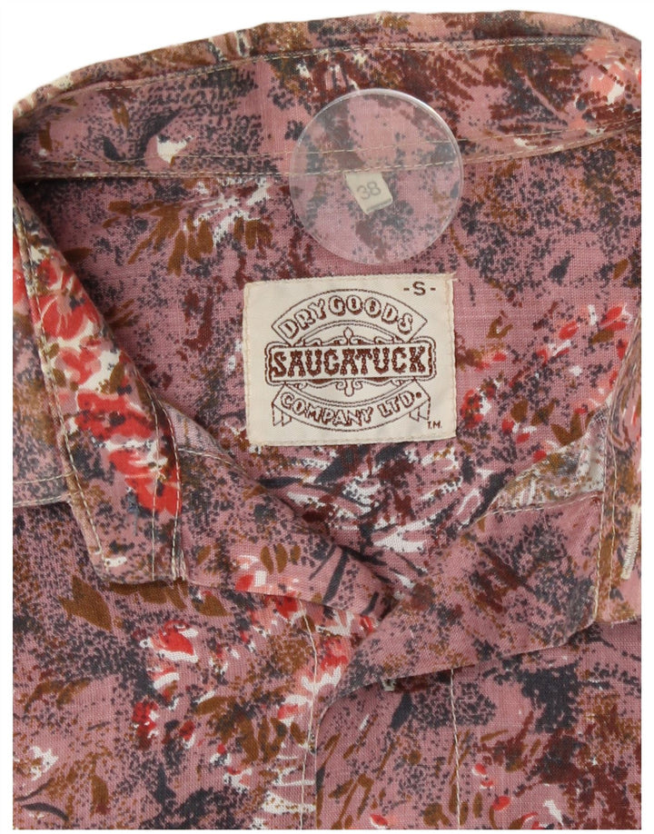 Saucatuck Herreskjorte str. 38 Medium Pink Floral