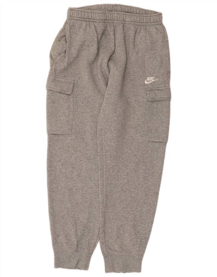 Nike Herre Crop Cargo træningsdragt Bukser Joggers Medium Grey Flecked Bomuld