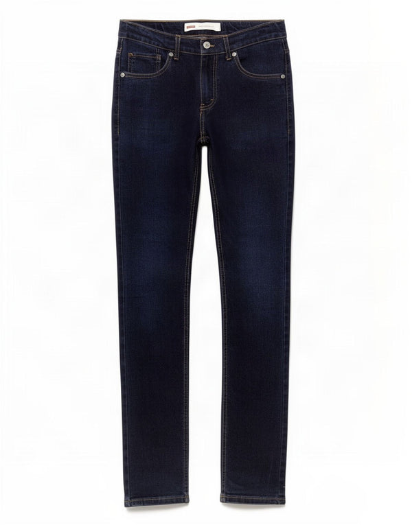 Levi's Boys 510 Skinny Jeans 15-16 år W28 L31 Marineblå Bomuld