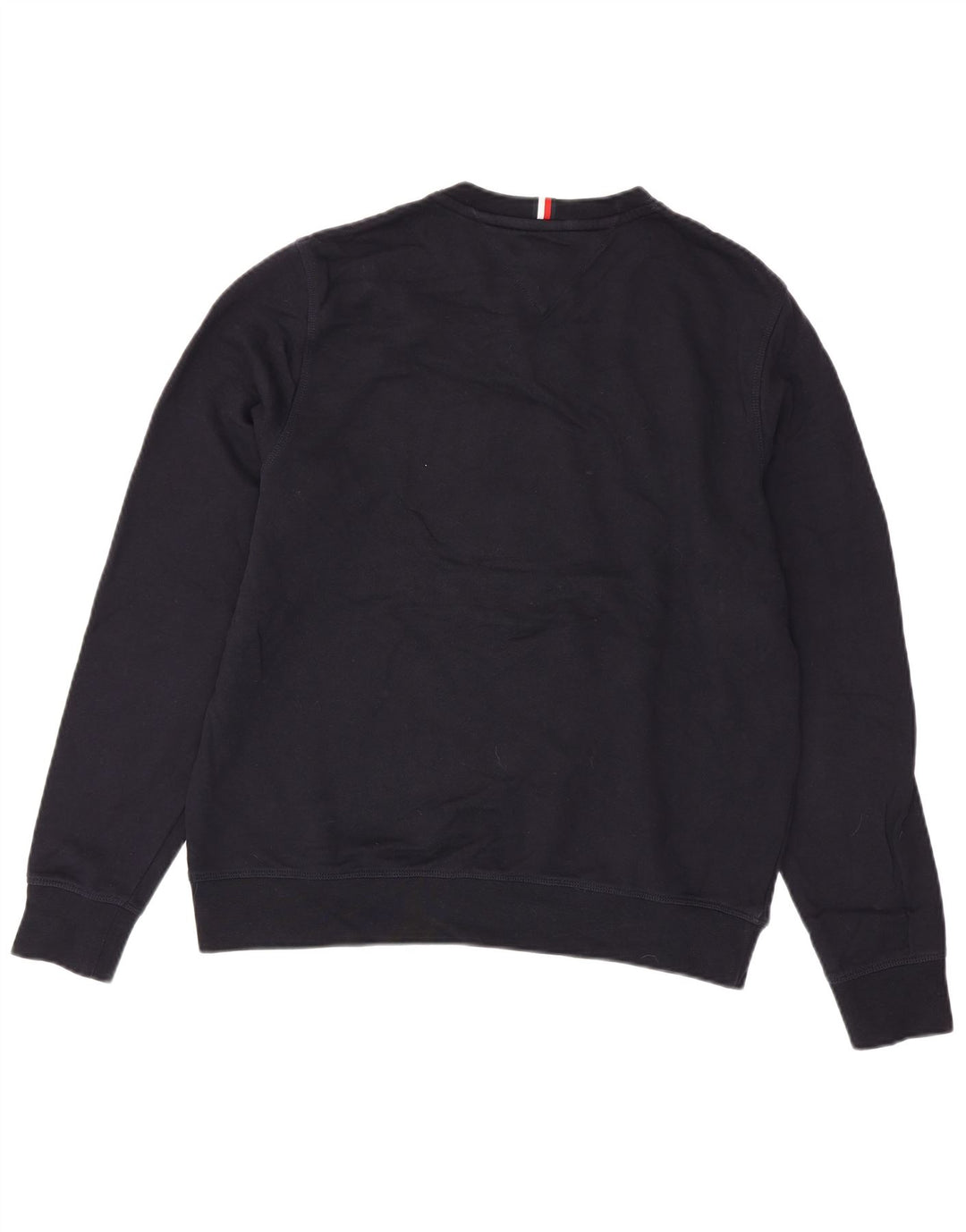 Tommy Hilfiger Herre Grafisk Sweatshirt Jumper Stor Marineblå Bomuld