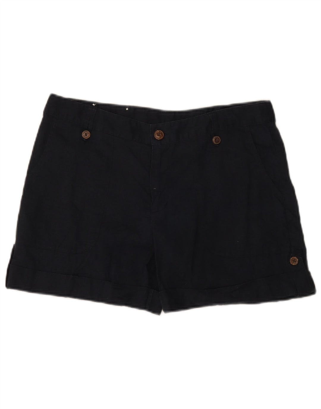 Patagonia Dame Chino Shorts US 8 Medium W30 Navy Blue Bomuld