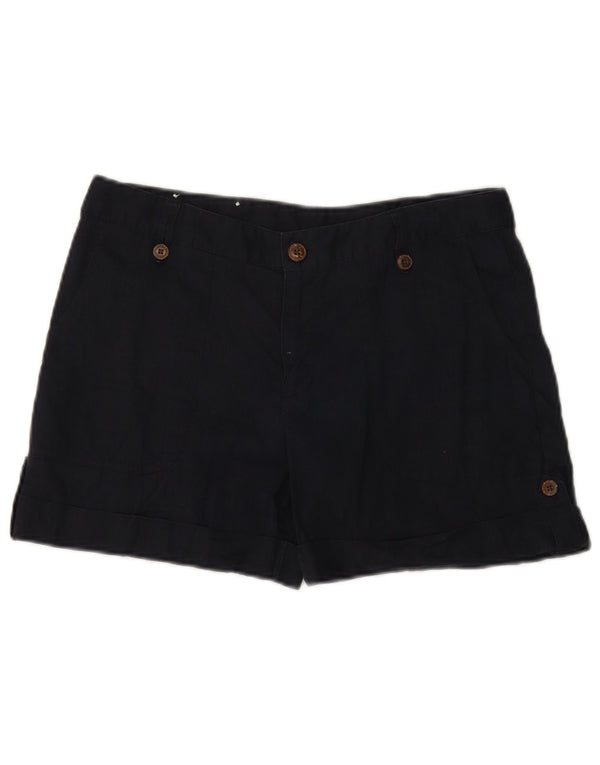 Patagonia Dame Chino Shorts US 8 Medium W30 Navy Blue Bomuld