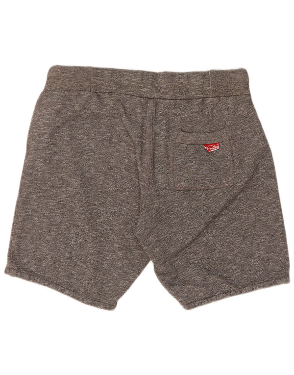Superdry Herre grafiske sportsshorts mellemgrå bomuld