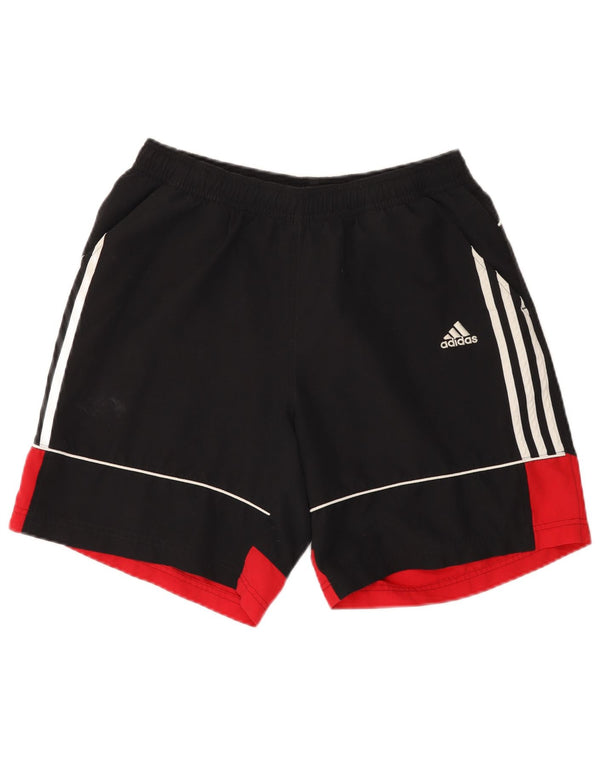 Adidas Herre Sportshorts Medium Sort Colourblock Polyester