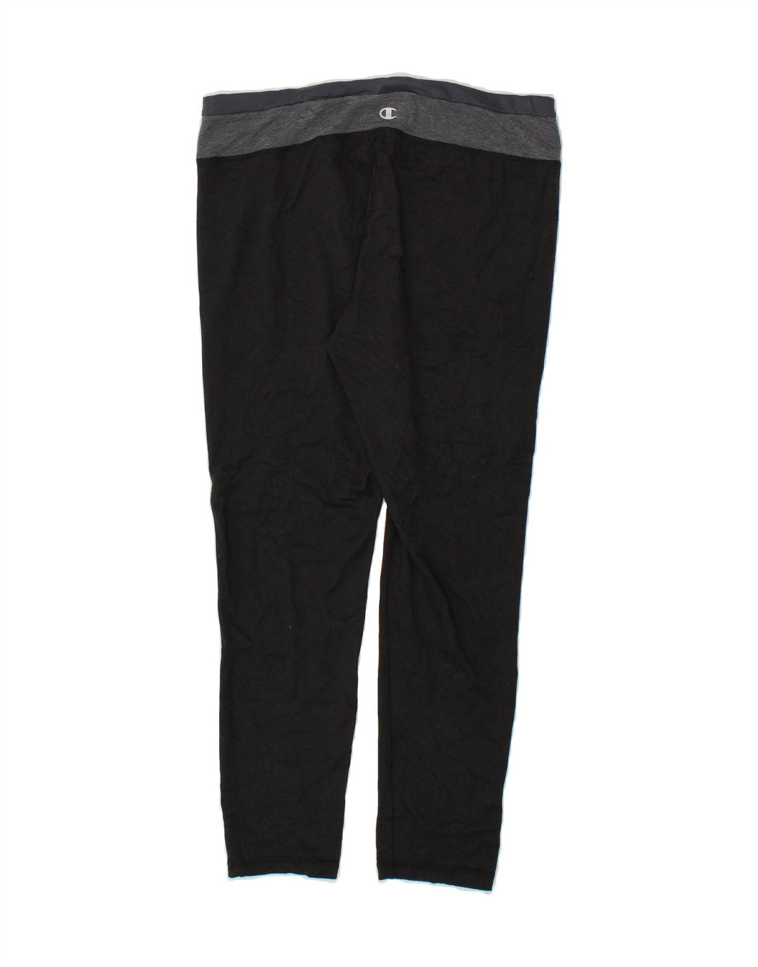 CHAMPION Womens Leggings UK 14 Large Grey Colourblock Vintage Champion and Second-Hand Champion from Messina Hembry 