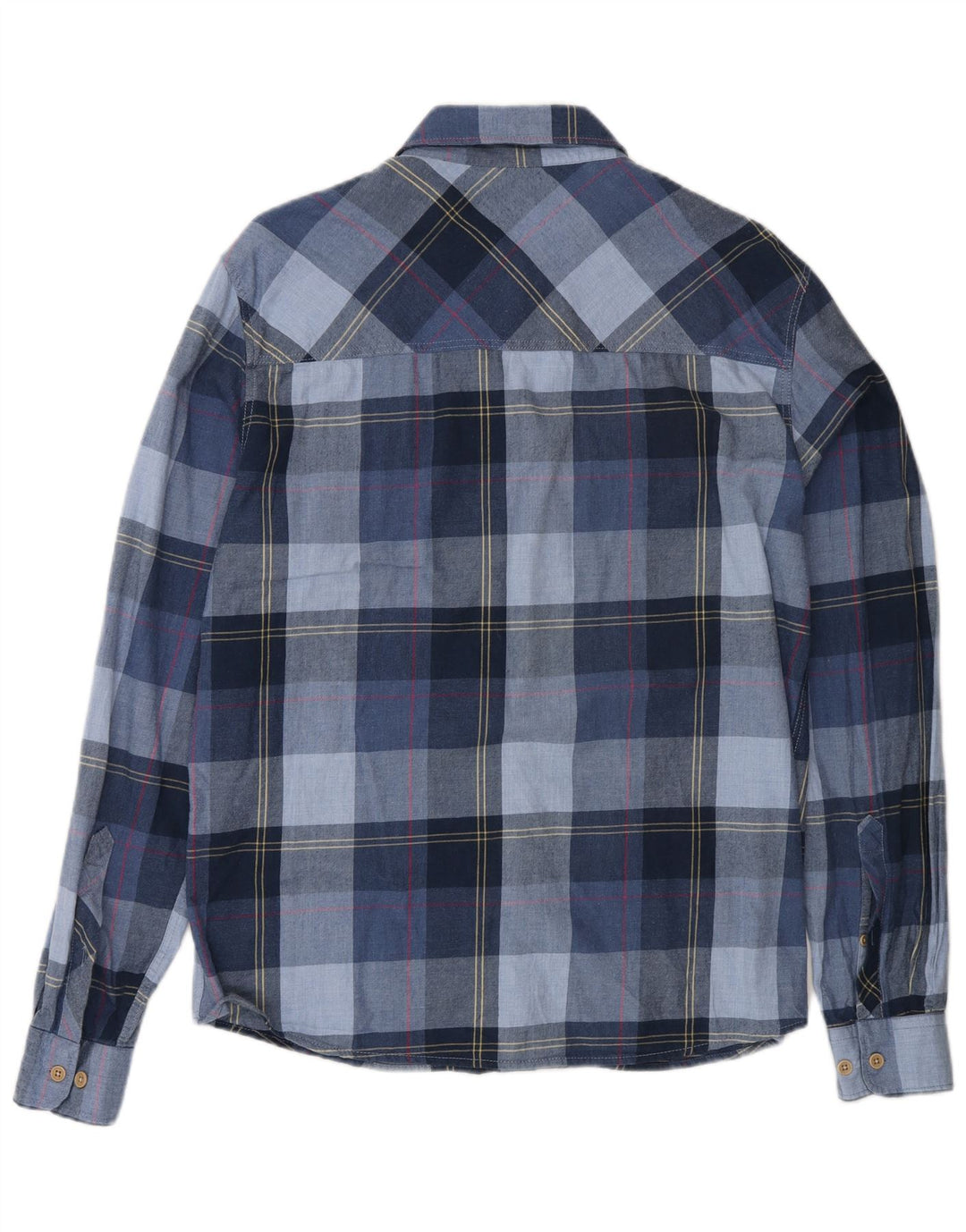 MONTURA Flanelskjorte til mænd, medium marineblå ternet