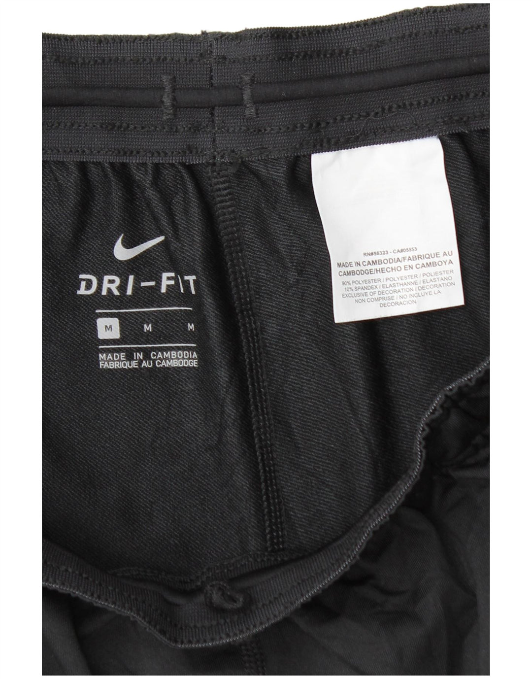 Nike Herre Dri Fit træningsdragt Bukser Medium Sort Polyester