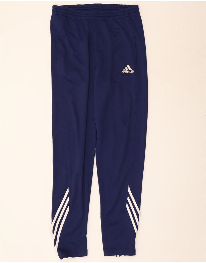 Adidas Træningsdragtsbukser til mænd UK 40/42 Medium Navy Blue Polyester