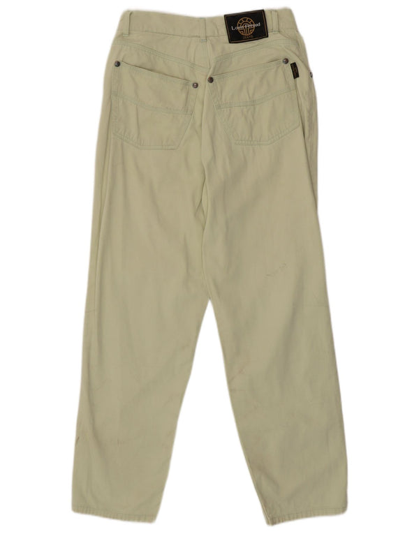 Louis Feraud Kvinder Højtaljede tilspidsede Jeans UK 16 Large W28 L27 Grøn