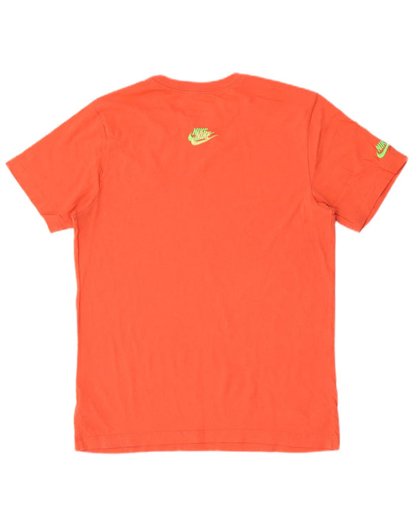 Nike Herre grafisk T-shirt Top Lille Pink Bomuld Sports