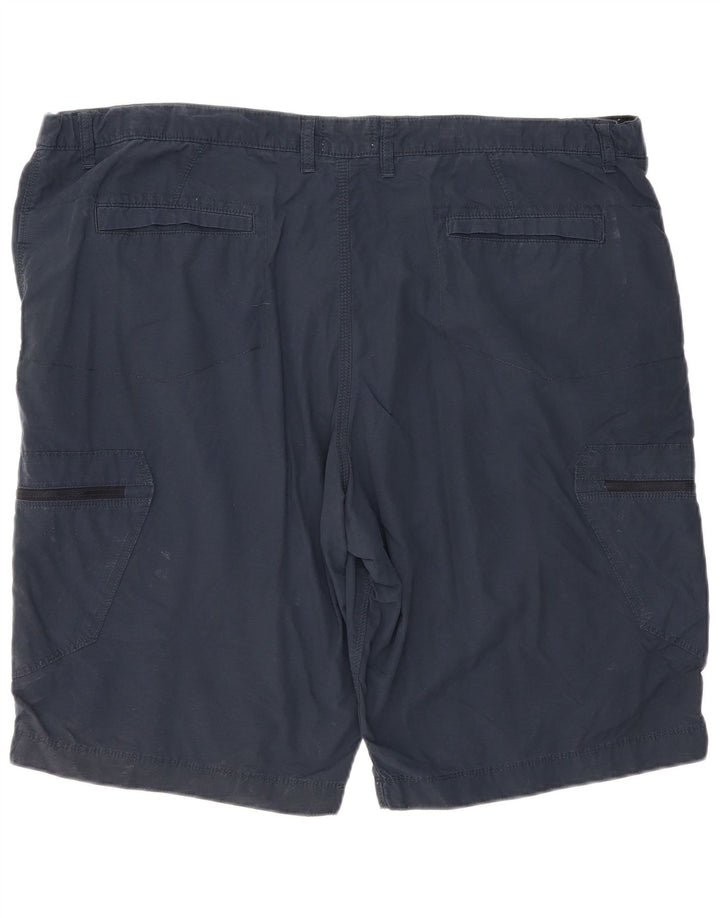 Marks & Spencer Herre Cargo Shorts W44 2XL Marineblå Bomuld