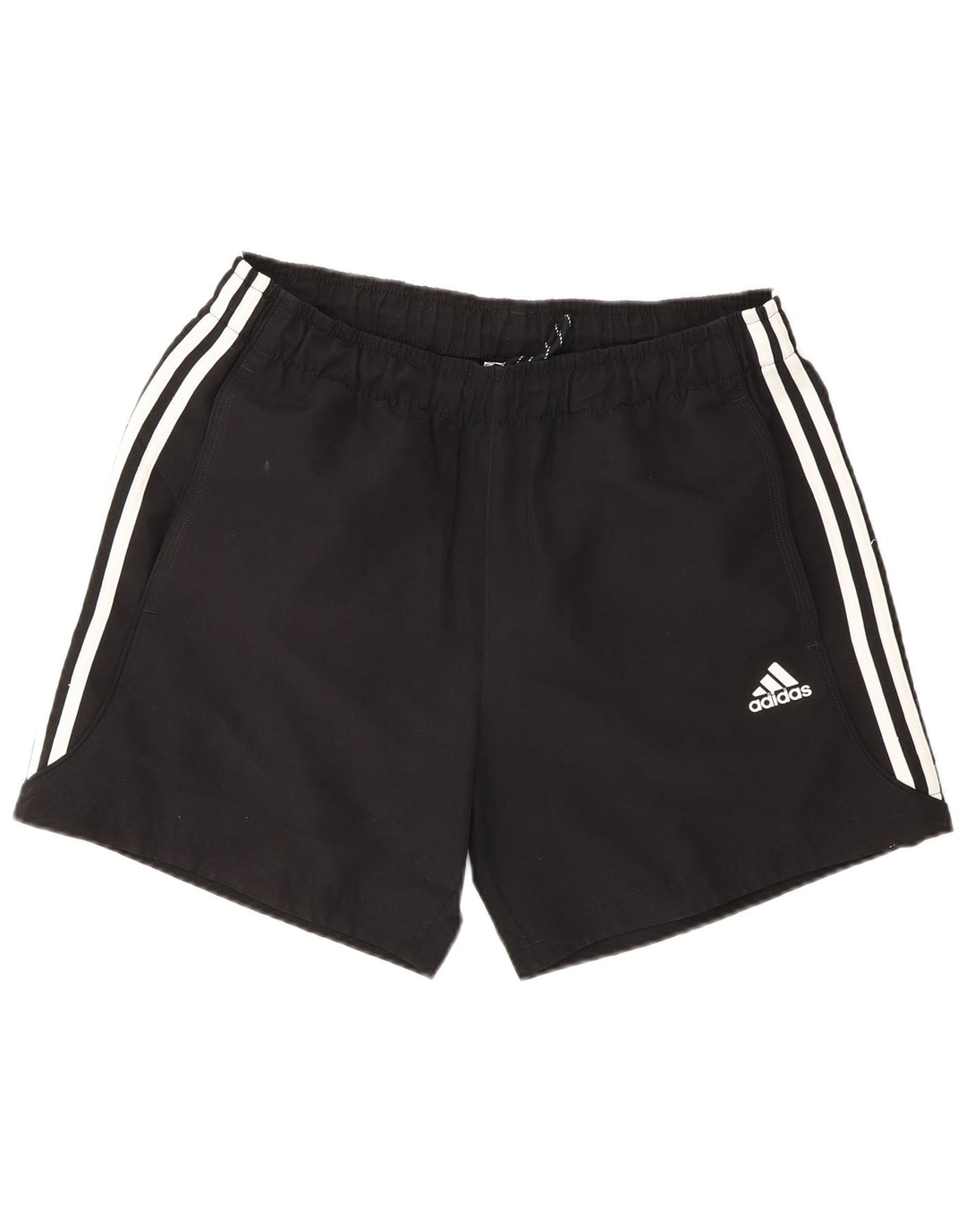 Adidas Herre Regular Fit Sportshorts Medium Sort Polyester Sports