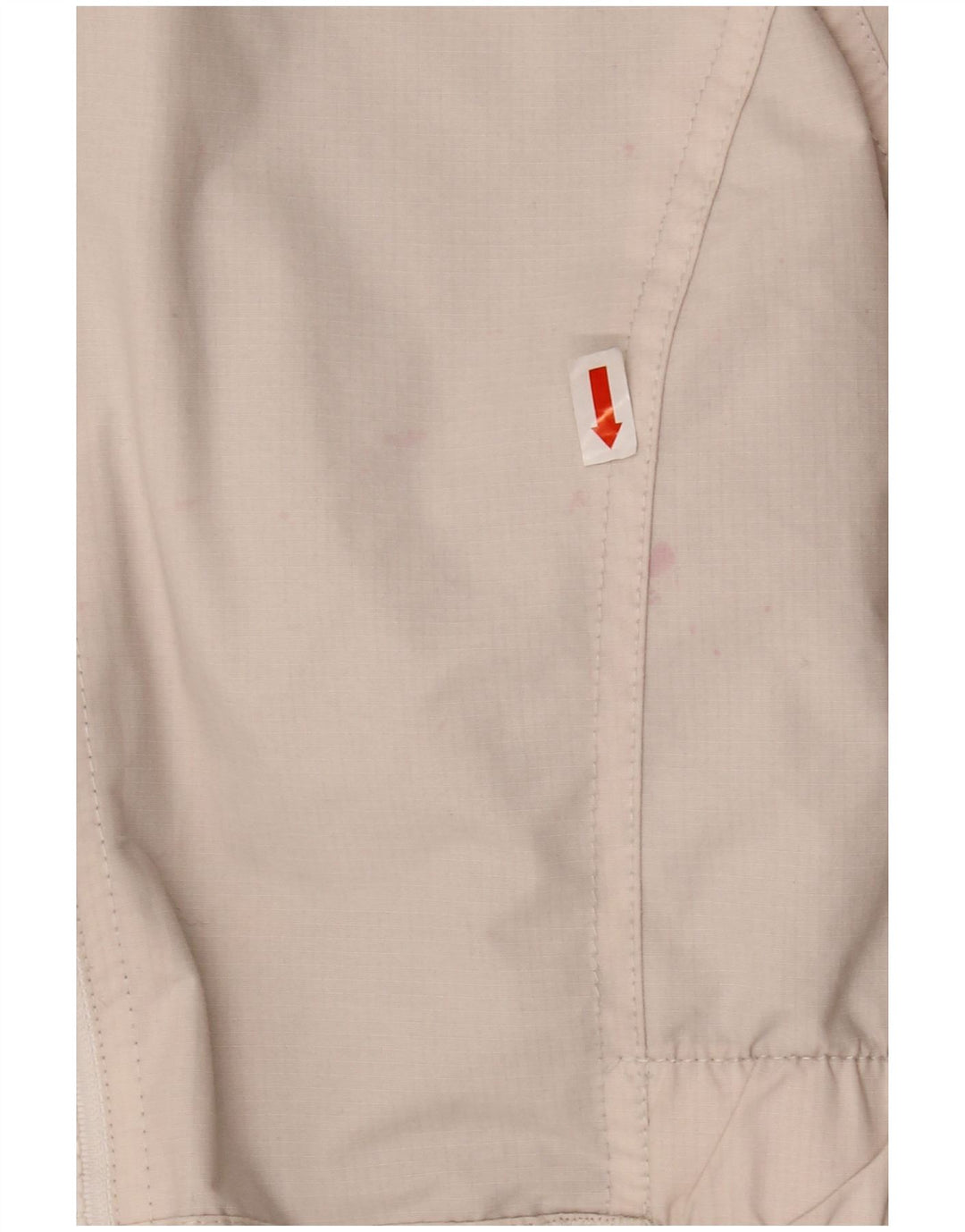 SUPERDRY Womens Hooded Windbreaker Jacket UK 16 Large White Nylon