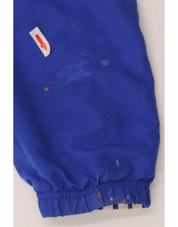 Adidas Herre grafisk træningsdragt Topjakke UK 38/40 Medium Blue Colourblock