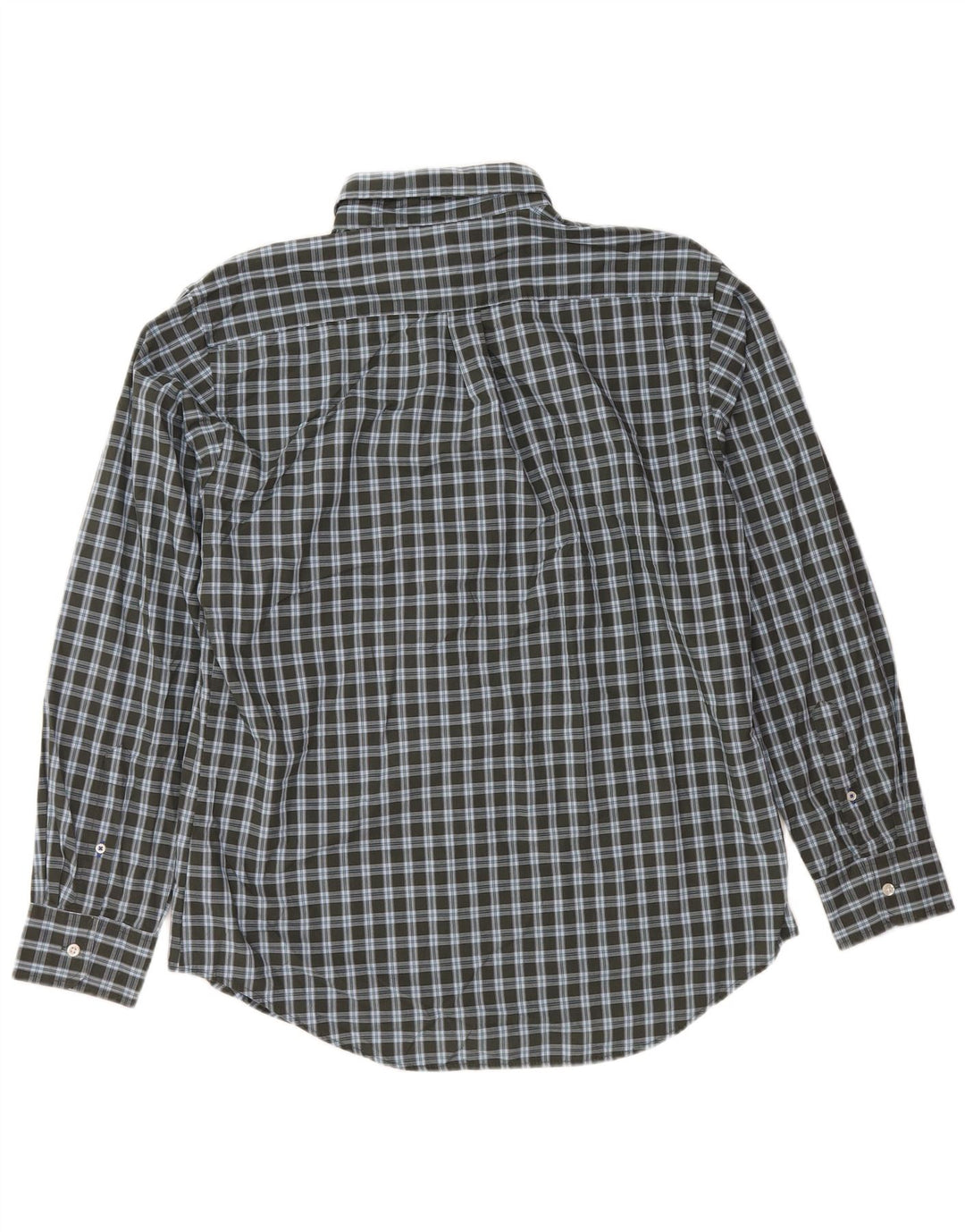 IZOD Herreskjorte Stor Khaki Gingham Bomuld