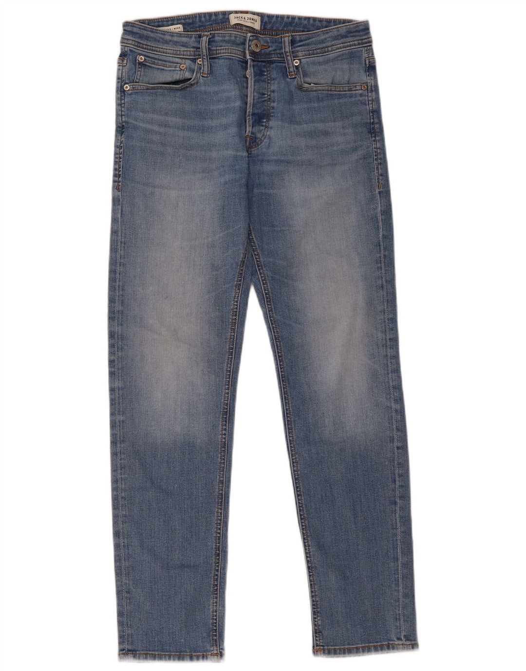 Jack & Jones Herre Mike Slim Jeans W30 L32 Blå