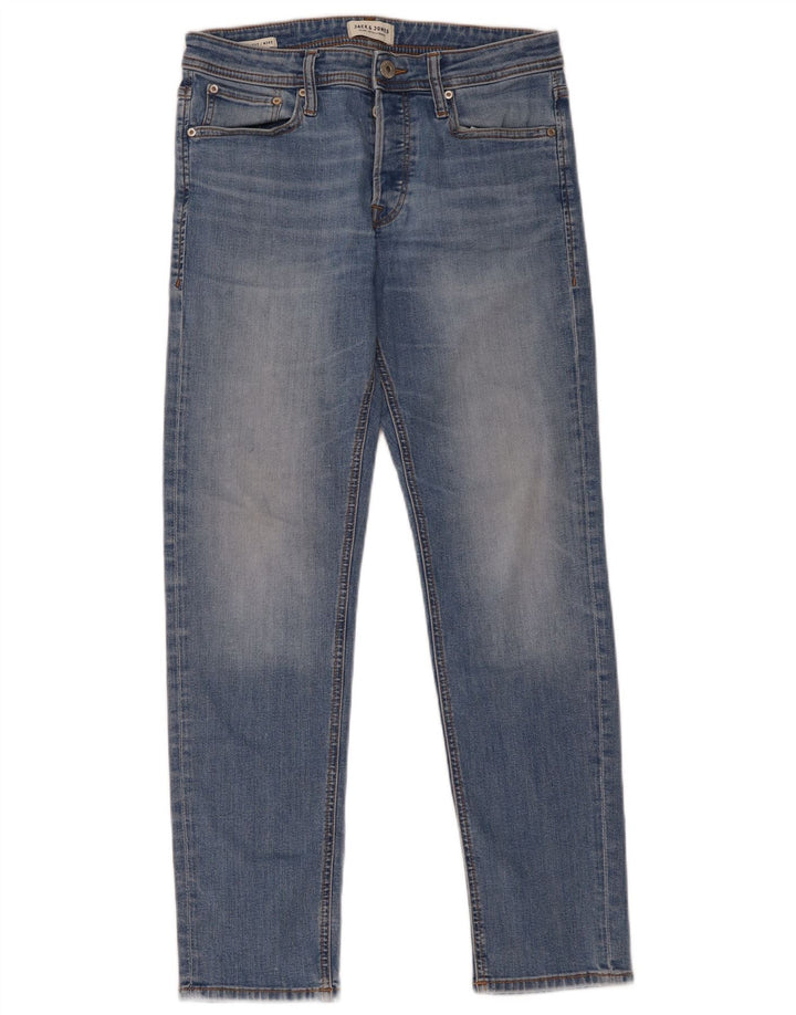 Jack & Jones Herre Mike Slim Jeans W30 L32 Blå
