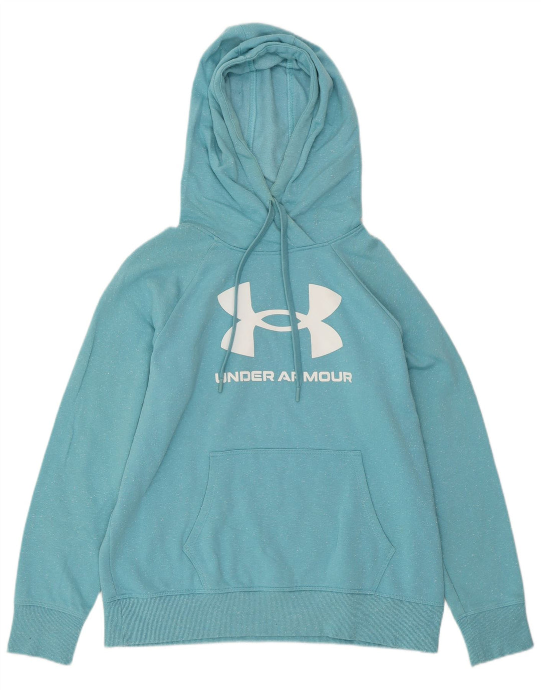 UNDER ARMOUR Oversized hættetrøje til kvinder UK 14 Medium Blue Flecked