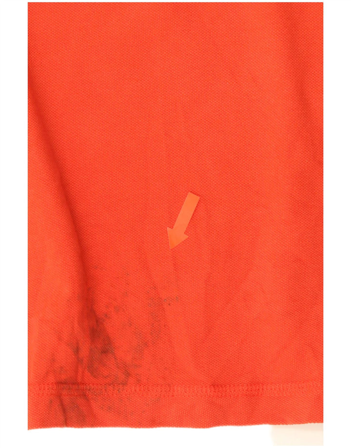 DKNY Herre grafisk poloshirt 2XL orange bomuld