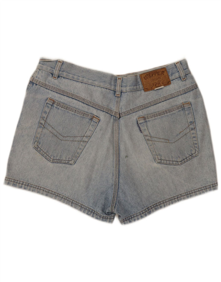 VINTAGE denimshorts til kvinder W32 Large Blue