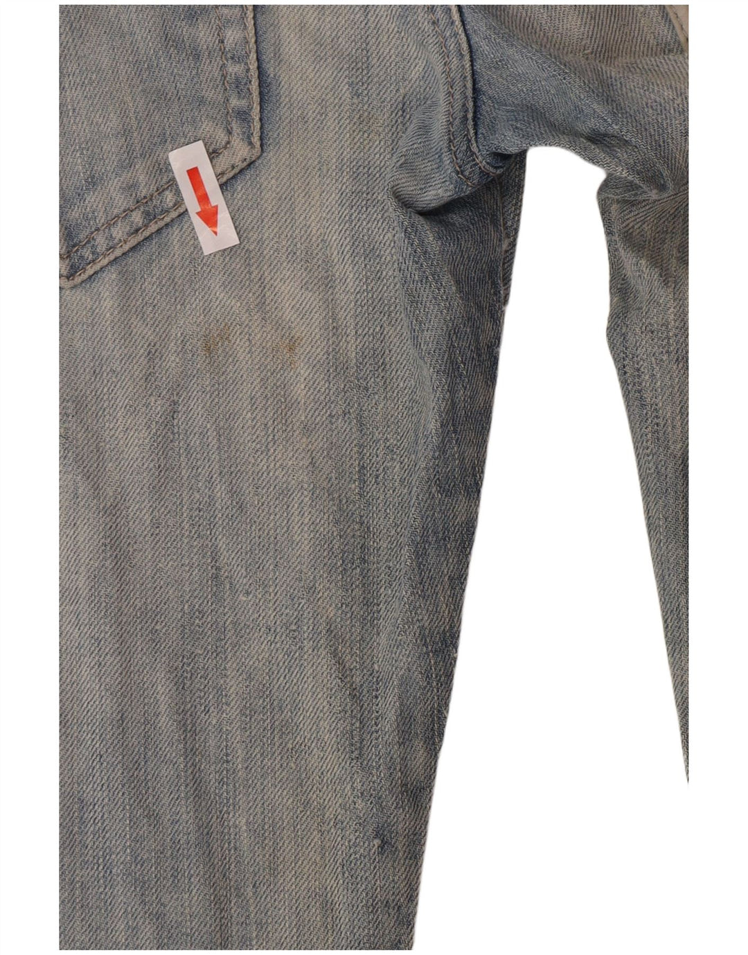 Armani Lige Jeans til kvinder W26 L34 Blå