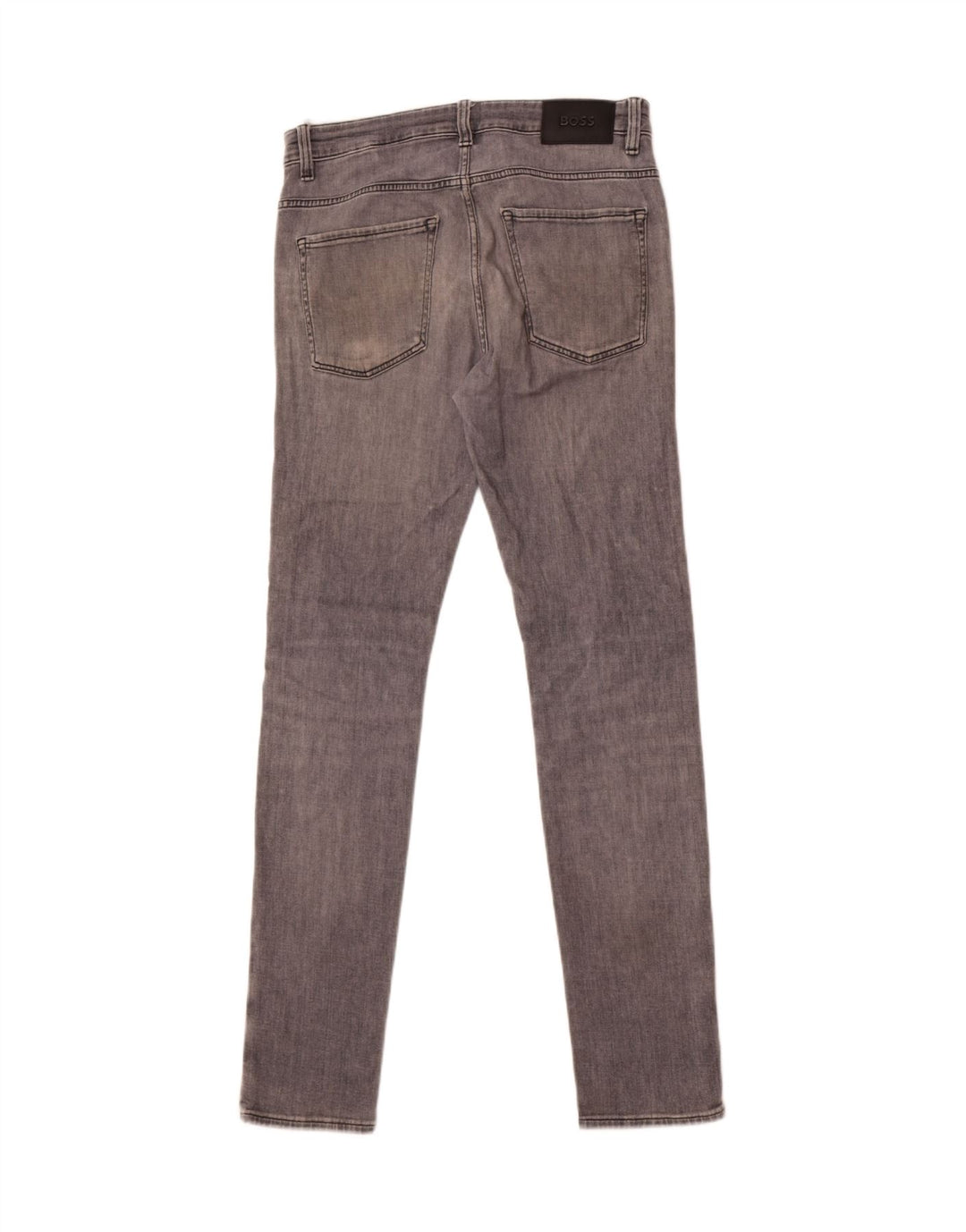 Hugo Boss Herre Slim Jeans Medium Grå Bomuld