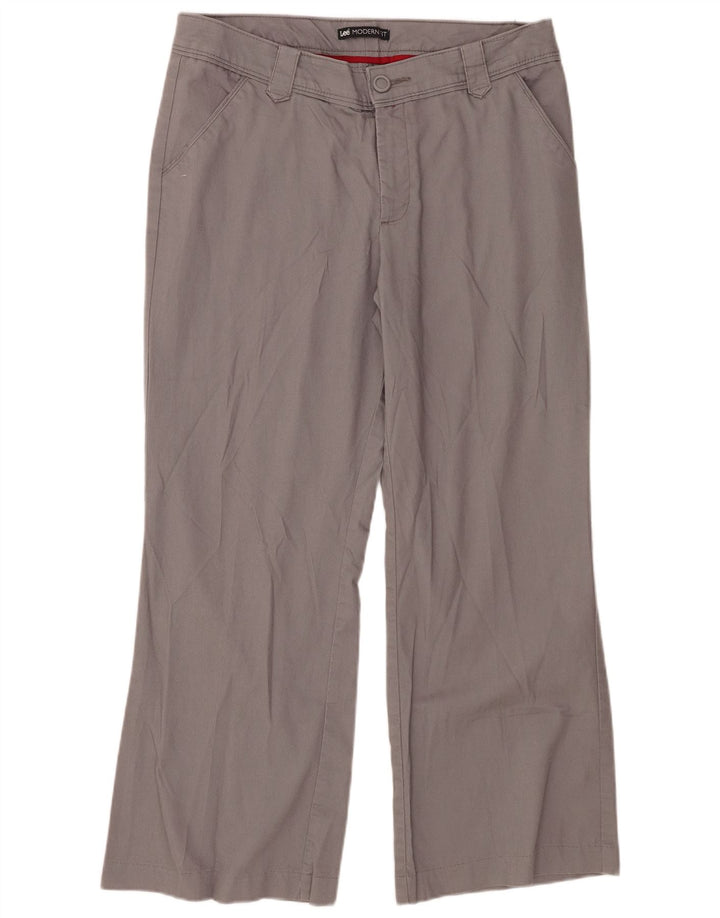 Lee Dame Modern Fit Straight Chino Bukser W34 L27 Grå