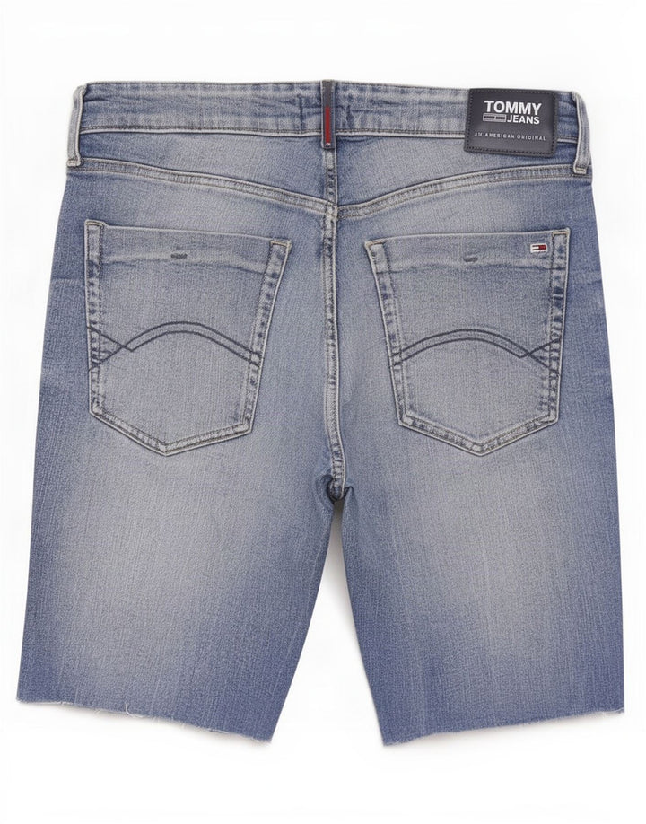 Tommy Hilfiger Herre Thavar Slim Denim Shorts W33 Medium Blue Cotton
