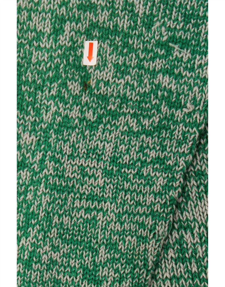 Vintage Dame UK 18 XL Grøn Flecked