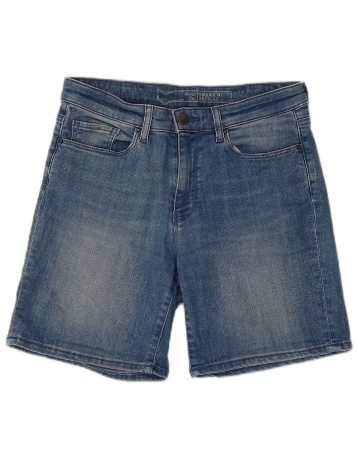 Gas Dame Regular Fit denimshorts W26 Små blå bomuld