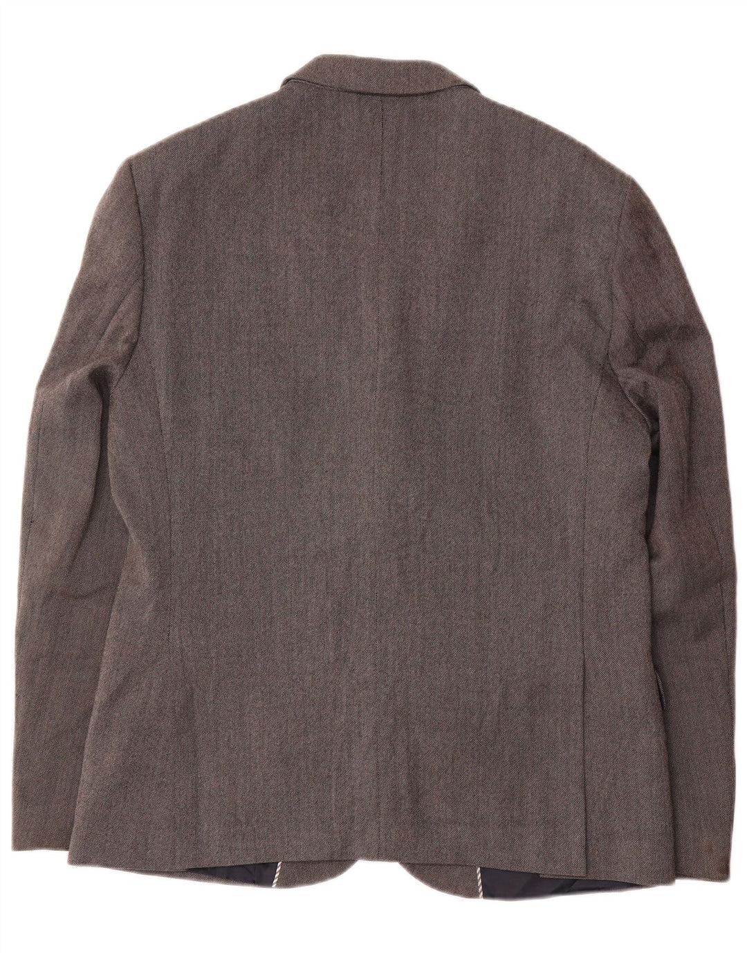 Marks & Spencer Herre 2-knaps Slim Fit Blazer Jacket UK 42 Large Grey Uld